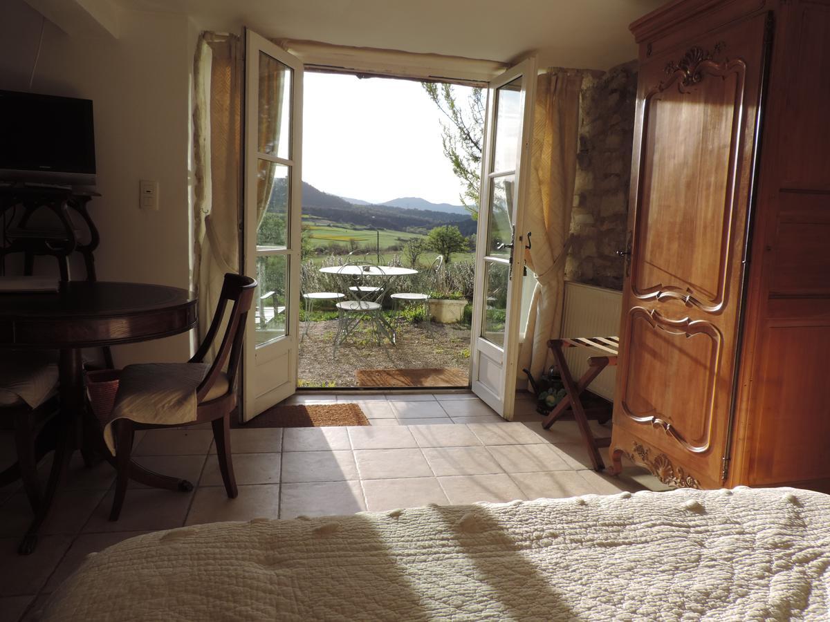 Bed and Breakfast Le Jas de Péguier Châteauneuf-Val-Saint-Donat Esterno foto